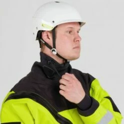 NRS Ascent SAR Drysuit -BARE Sales Shop 22561 01 safetyyellow model neckclosure 111021 2000x2000