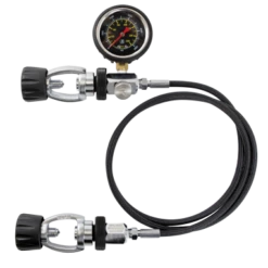 Deluxe Cylinder Equalizer With Braided HP Hose