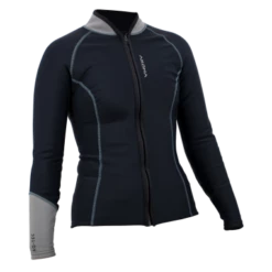 AQ-Tec Women's Long Sleeve Zippered Shirt -BARE Sales Shop aq tec womenslongsleeve sideangle right 1 3