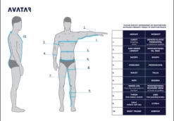 Avatar 101 Breathable Drysuit And Undergarment Package -BARE Sales Shop avatar how to measure