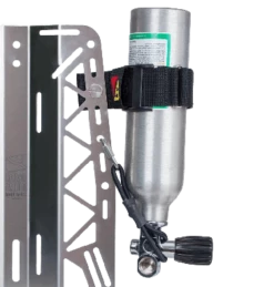 Drysuit Inflation Bottle Mount -BARE Sales Shop drysuit inflation bottle mount1