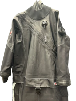 Men E.Motion Drysuit Black -XL- INSTOCK