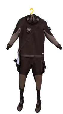 BARE Sentry Tech Dry Drysuit - Open Box - Mens XLS 4 BARE Sentry Tech Dry Drysuit - Open Box - Mens XLS - Image 2