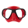 Aqua Lung MICROMASK - Red & Black - Discontinued 2 Aqua Lung MICROMASK - Red & Black - Discontinued -BARE Sales Shop mask 1