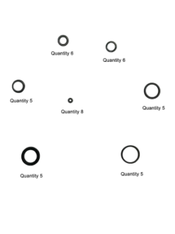 DRIS Save - A - Dive O-Ring Kit -BARE Sales Shop o ringall setqt
