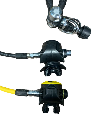 Aqua Lung Helix Compact Pro - Yoke - 3 Piece Set - Lightly Used 4 Aqua Lung Helix Compact Pro - Yoke - 3 Piece Set - Lightly Used - Image 2