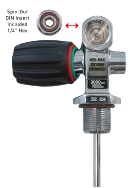 Faber HP80 Steel Tank - Gun Metal Grey 4 Faber HP80 Steel Tank - Gun Metal Grey - Image 2