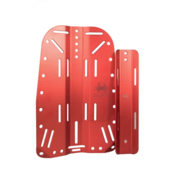 Aluminum Backplate With STA 10 Aluminum Backplate With STA -BARE Sales Shop red backplate package