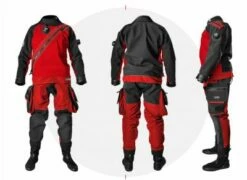 E.Lite Plus Drysuit -BARE Sales Shop red full