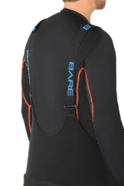 BARE Sentry Pro Dry Drysuit -BARE Sales Shop sentry tech suspenders back 1