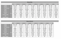 Aqua Lung Men's Blizzard Neoprene Drysuit - M, ML, Or XL -BARE Sales Shop size chart bl