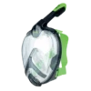 SEAC Unica Full Face Snorkel Mask-Discontinued 1 SEAC Unica Full Face Snorkel Mask-Discontinued -BARE Sales Shop unica black green small
