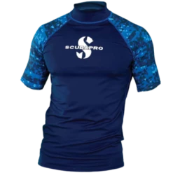 UPF 50 RASH GUARD, SHORT SLEEVE, MEN