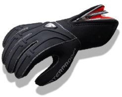 WATERPROOF 5MM G1 5 Finger Glove - Size Medium