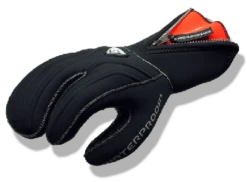 WATERPROOF 7mm G1 3 Finger Semi-Dry Glove